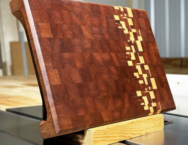 end grain cutting board