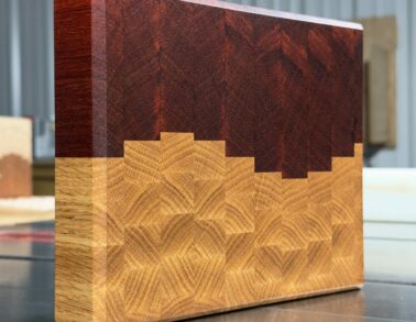 end grain cutting board